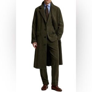 RW&CO. Men's Dark Green Pea Coat